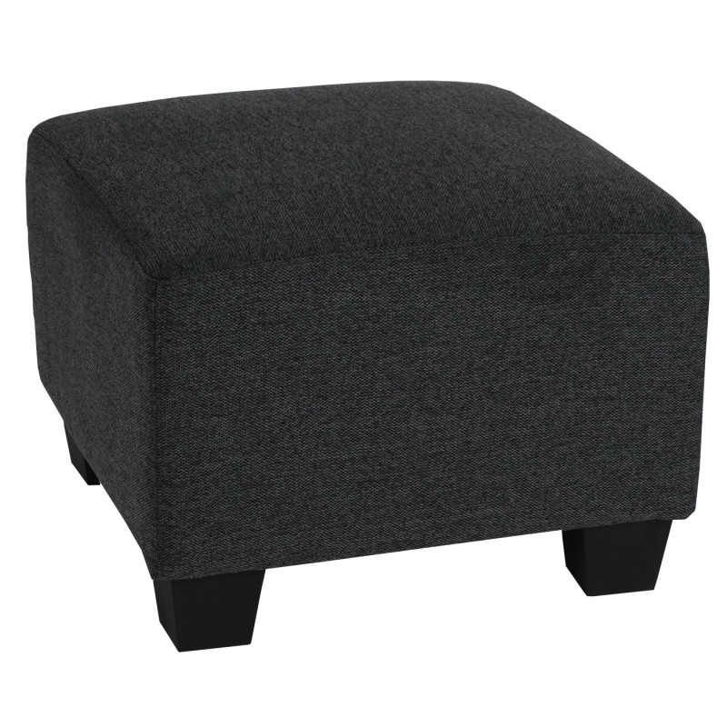 Modular Sofa-System Ensemble de canapés Lyon 3-1-1-1, tissu/textile - gris anthracite