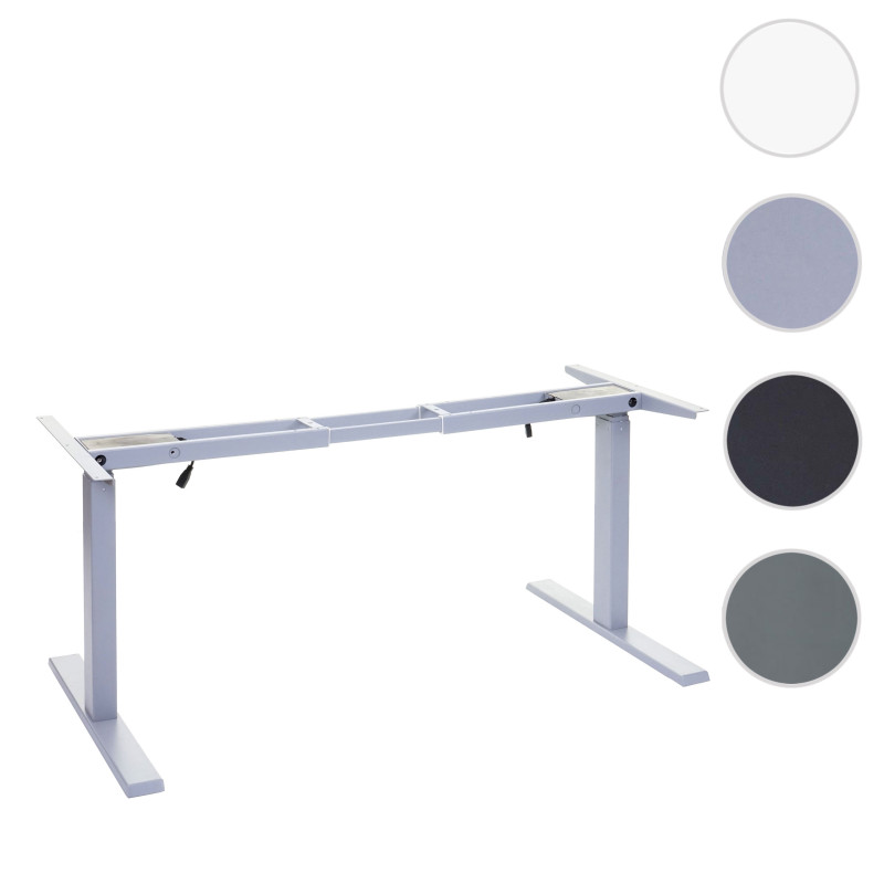 Cadre cadre de table variable pour bureau, réglable en hauteur électriquement 29kg - gris anthracite