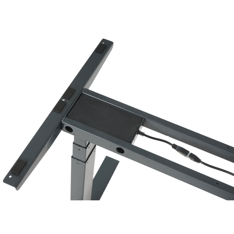 Cadre cadre de table variable pour bureau, réglable en hauteur électriquement 29kg - gris anthracite