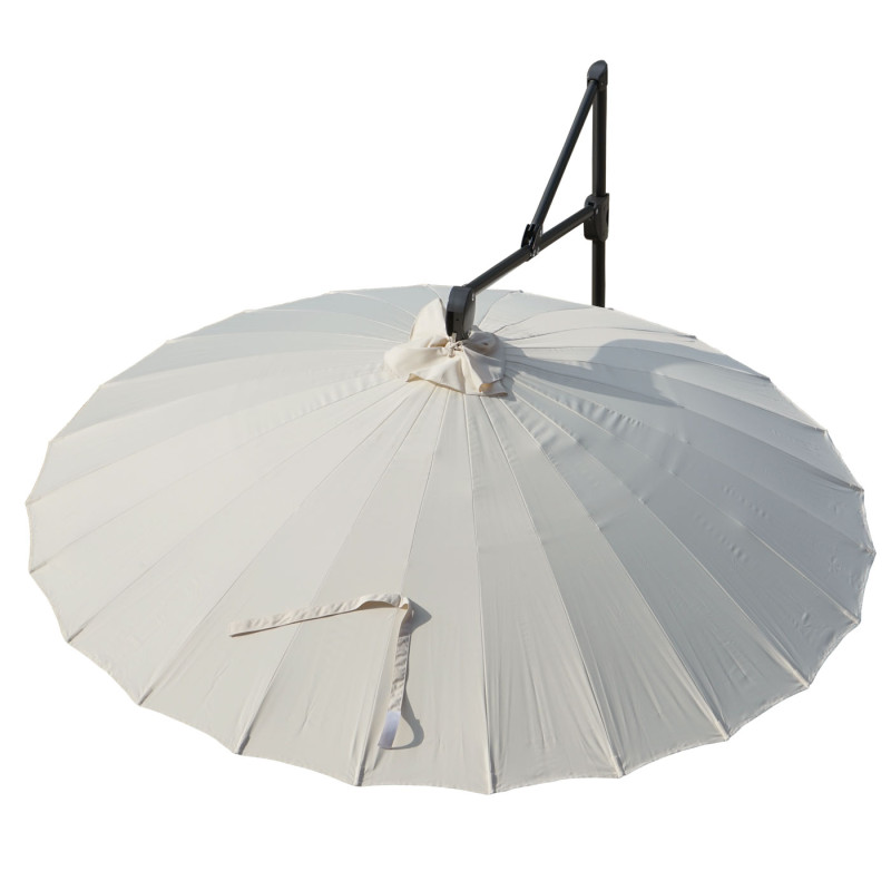 Toile pour parasol Toile de remplacement pour parasol, ronde Ø2,8m polyester - crème