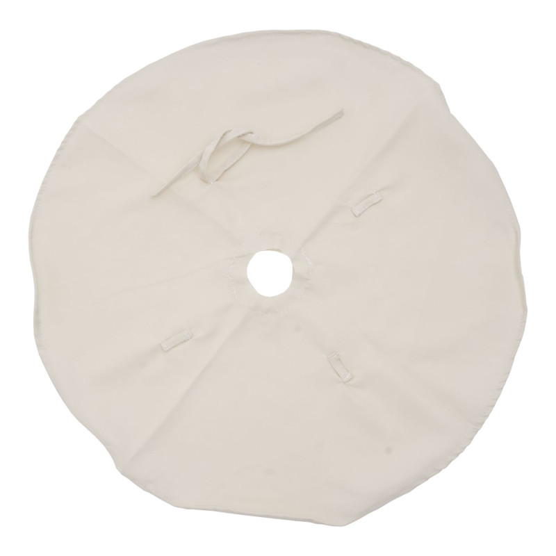 Toile pour parasol Toile de remplacement pour parasol, ronde Ø2,8m polyester - crème