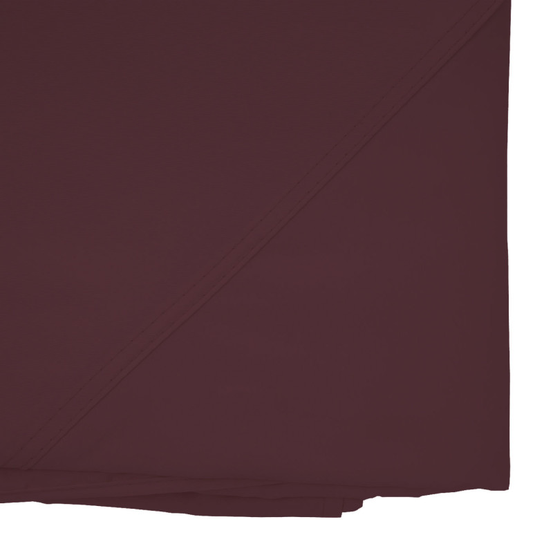 Toile de rechange pour pergola pavillon Almeria Ø 3m - rouge-marron