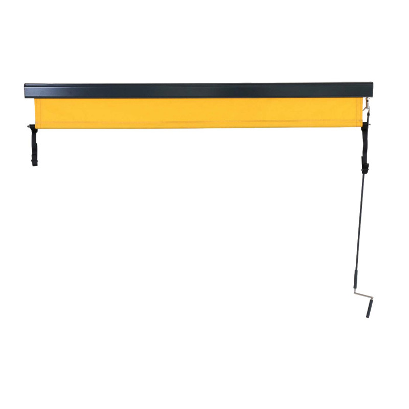 Store vertical store vertical tissu protection UV 50 - 250x180cm, jaune