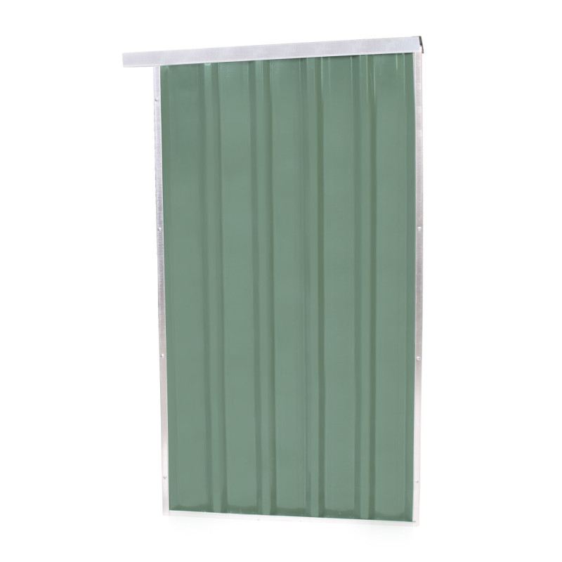 Stockage du bois de chauffage abri pour bois de chauffage, 3,35m³ 154x353x80cm - vert