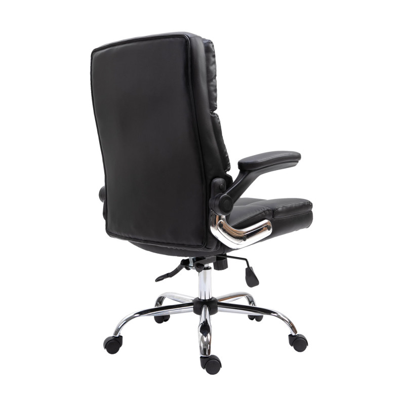 Chaise de bureau chaise de direction chaise pivotante chaise de bureau, - similicuir noir