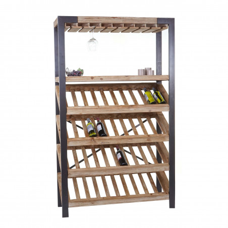 Porte-bouteilles alice en bois massif