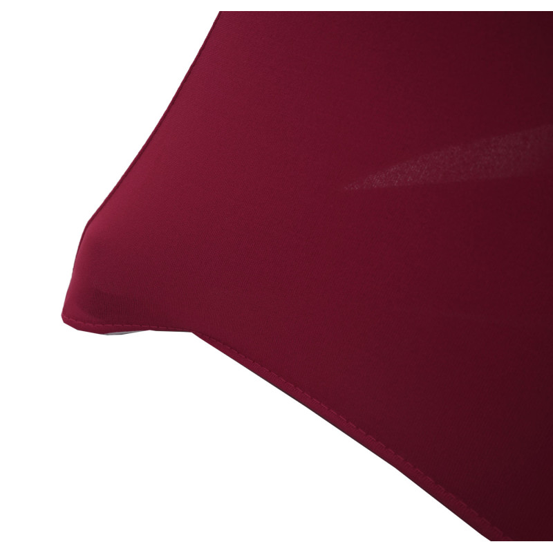 Housse de table de bar housse de table, stretch Ø 60cm - rouge-bordeaux