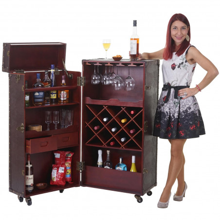 Armoire bar/casier à vin maison de bar lyon