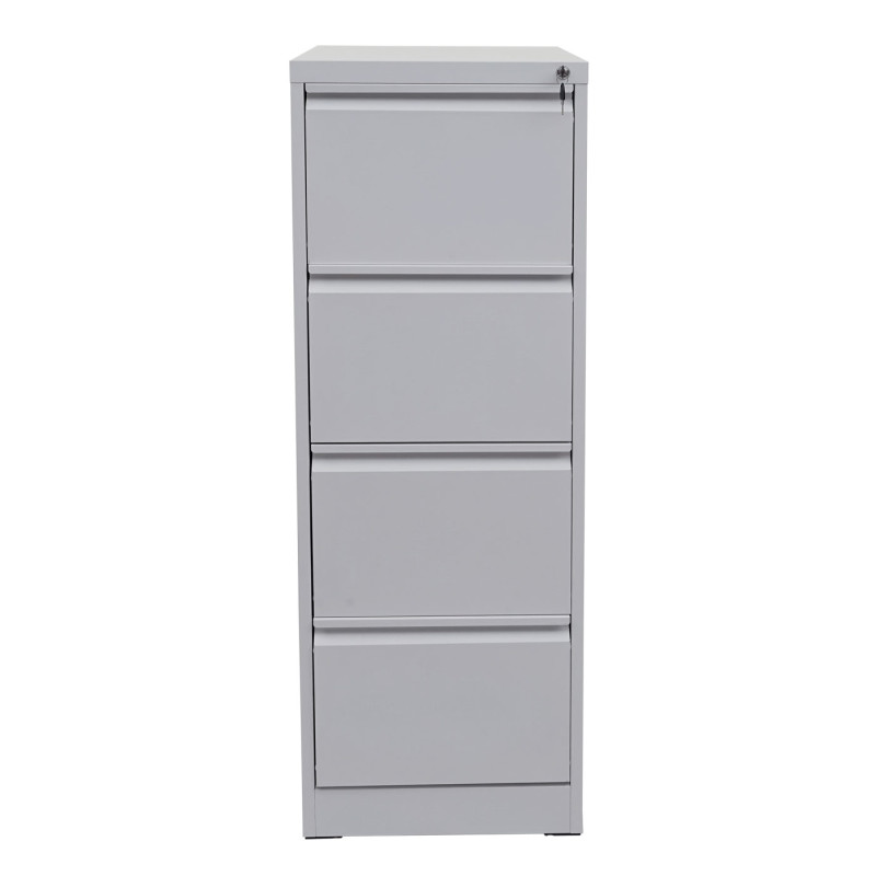 Armoire armoire à dossiers de bureau armoire en acier, format légal 134x46x62cm - gris