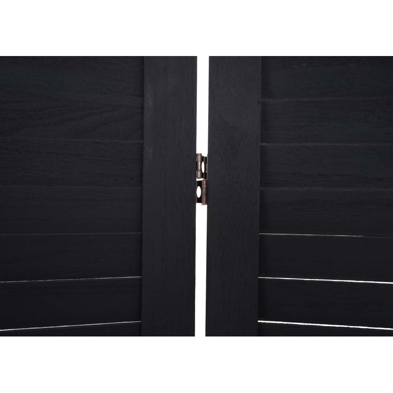 Paravent cloison de séparation, séparation de pièces, aspect miteux 170x120cm - anthracite