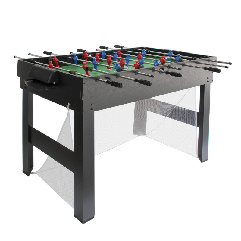 Table de baby-foot 20 en 1 table de jeu, multijoueur, MDF 174x107x60cm - noir