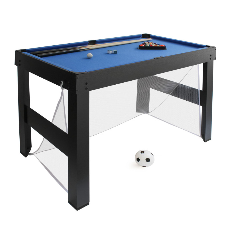 Table de baby-foot 20 en 1 table de jeu, multijoueur, MDF 174x107x60cm - noir