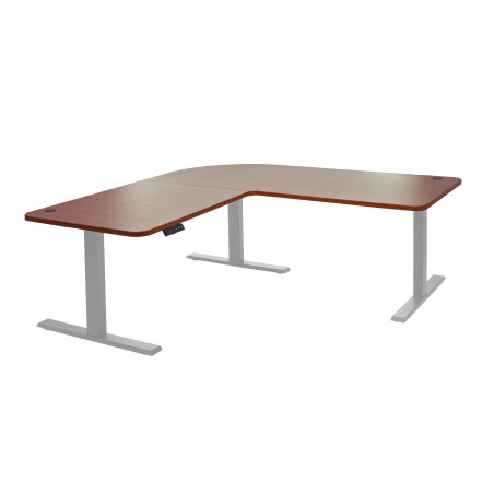 Bureau d'ordinateur dina gris