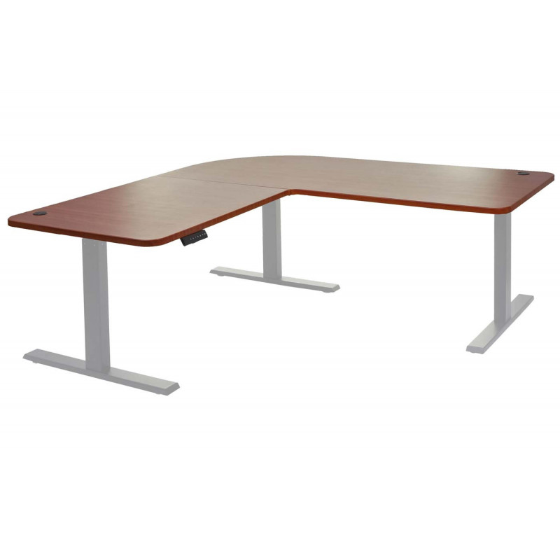 Bureau d'ordinateur dina gris