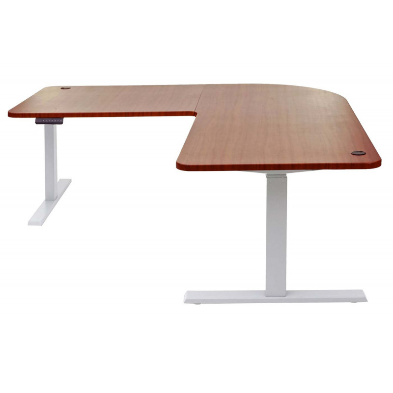 Bureau d'ordinateur dina gris