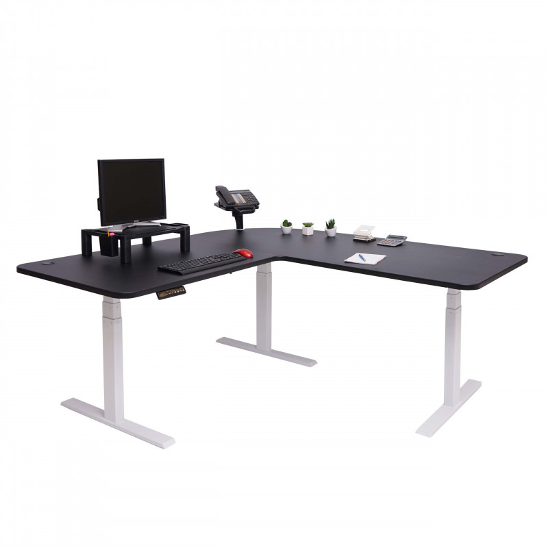 Bureau d'ordinateur memory - noir, blanc