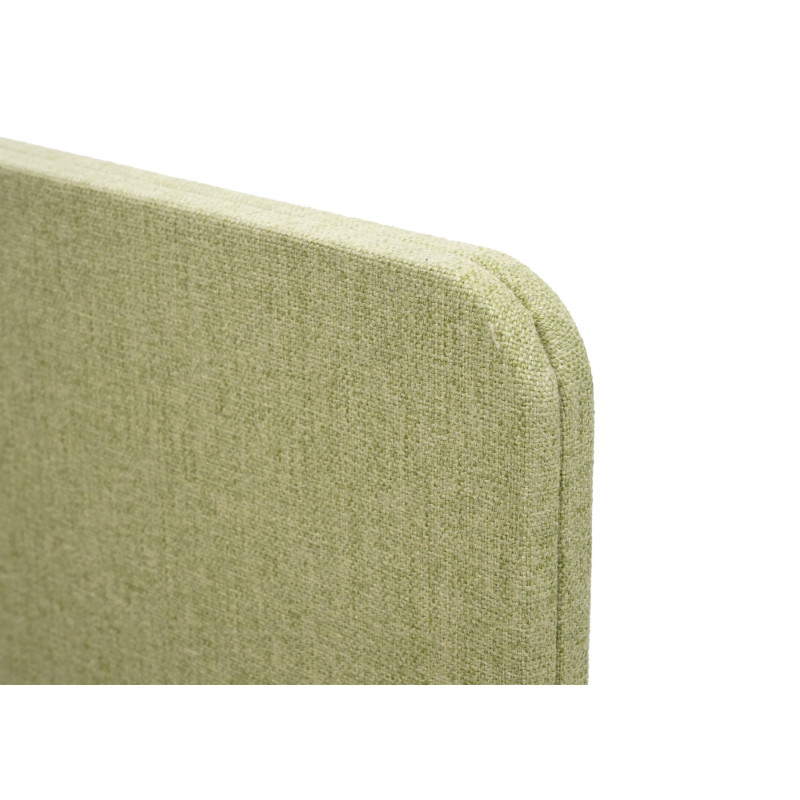 Paroi de séparation acoustique Protection visuelle pour bureau, panneau, tissu - 65x60cm, vert