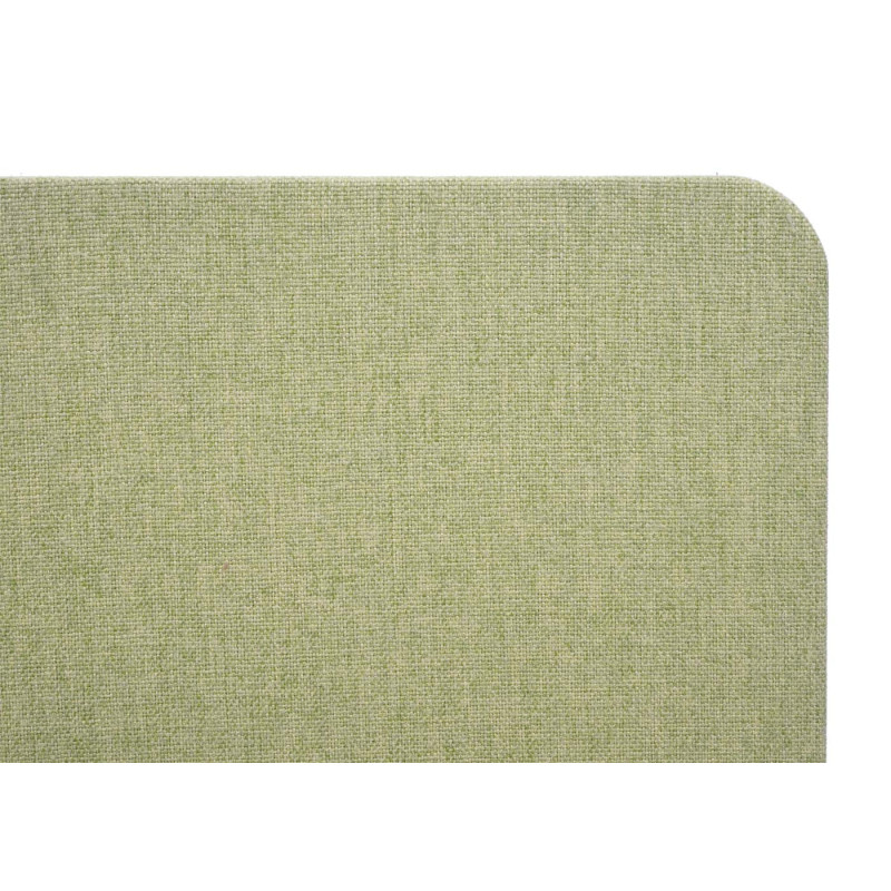 Paroi de séparation acoustique Protection visuelle pour bureau, panneau, tissu - 65x60cm, vert