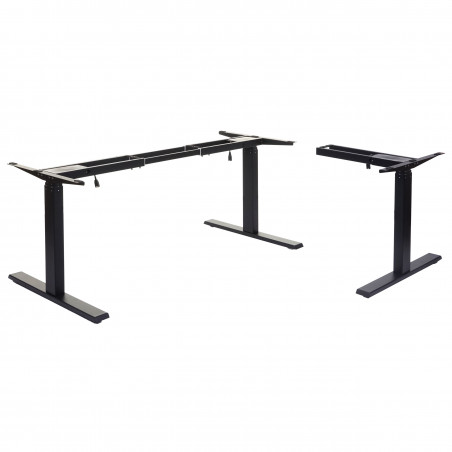 Cadre de table à hauteur variable axen pour bureau noir