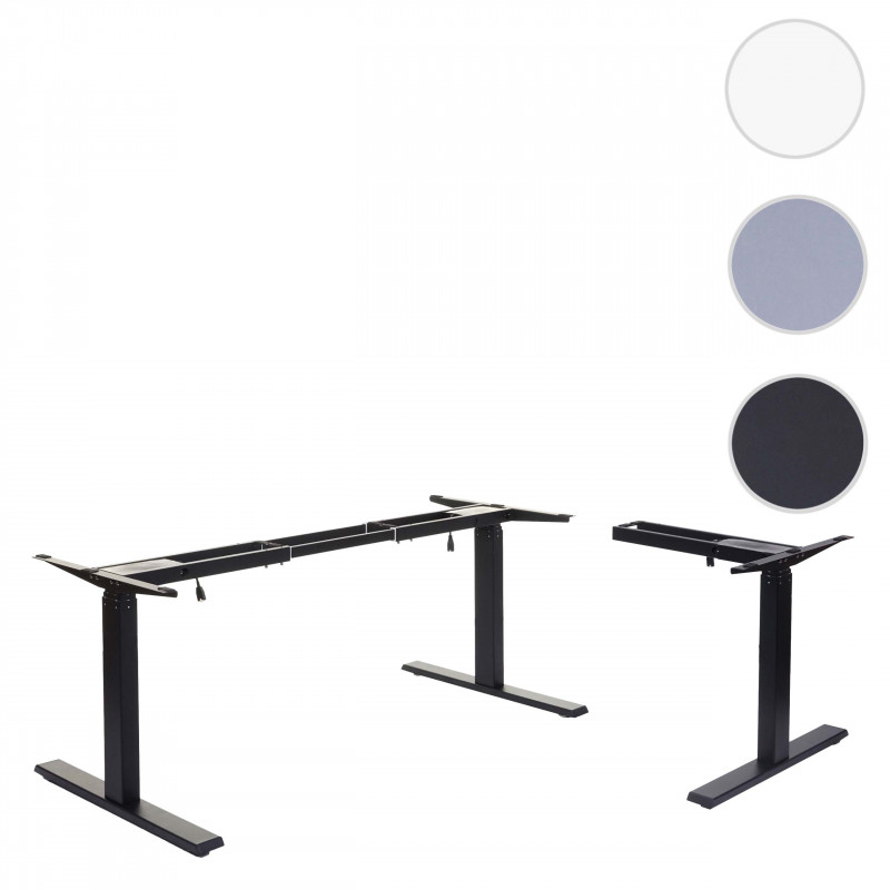 Cadre de table à hauteur variable axen pour bureau noir