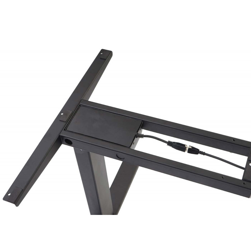 Cadre de table à hauteur variable axen pour bureau noir
