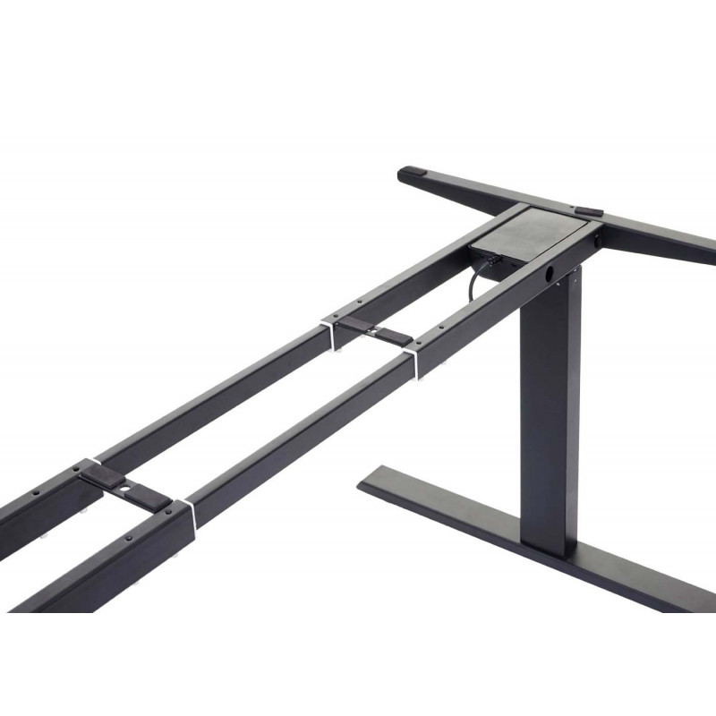 Cadre de table à hauteur variable axen pour bureau noir