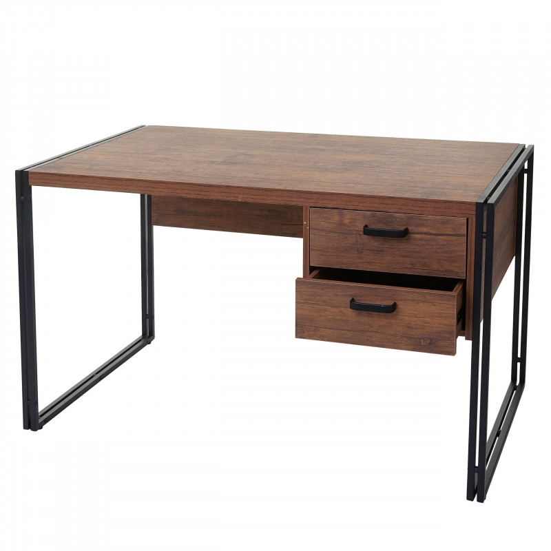 Bureau informatique lebar aspect chêne sauvage