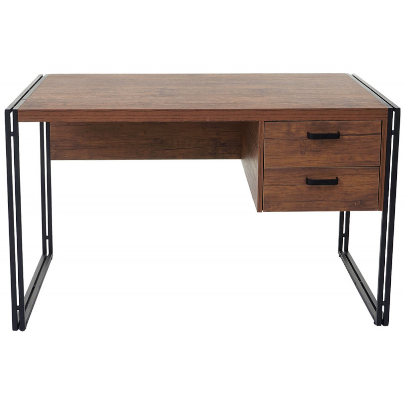 Bureau informatique lebar aspect chêne sauvage