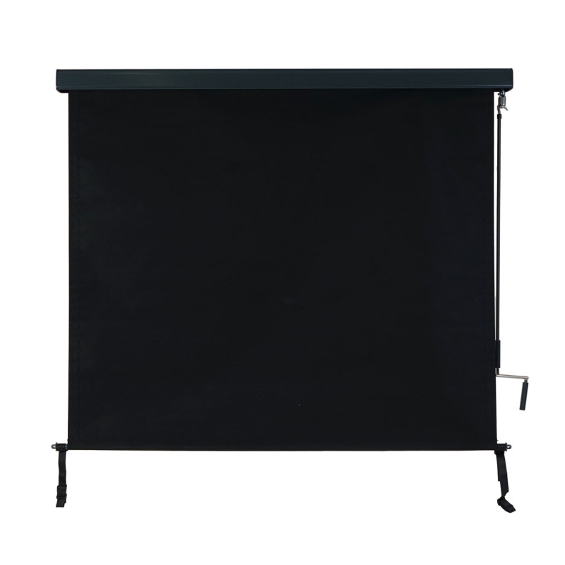 Store enrouleur vertical store extérieur, Protection anti-UV 50 - 250x180 cm, anthracite