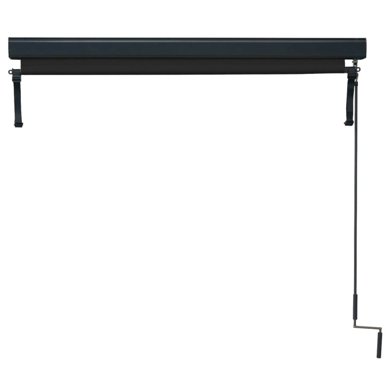 Store enrouleur vertical store extérieur, Protection anti-UV 50 - 250x180 cm, anthracite