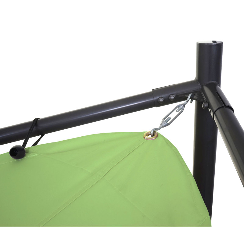 Enveloppe de rechange pour toit de pergola 3x3m polyester - vert