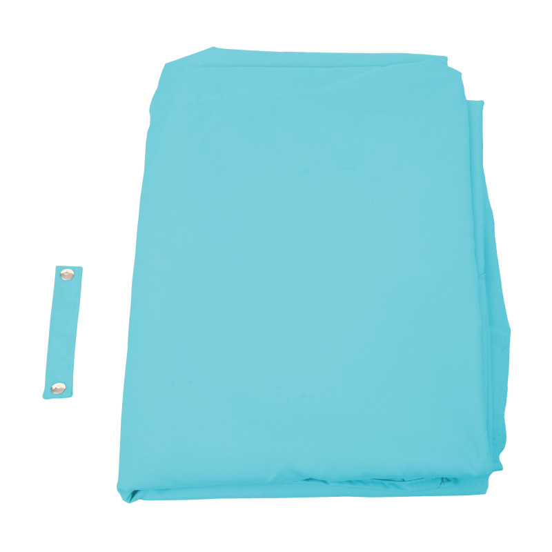 Revêtement pour parasol lumineux revêtement 3x3m (Ø4,24m) polyester 2,8kg - turquoise