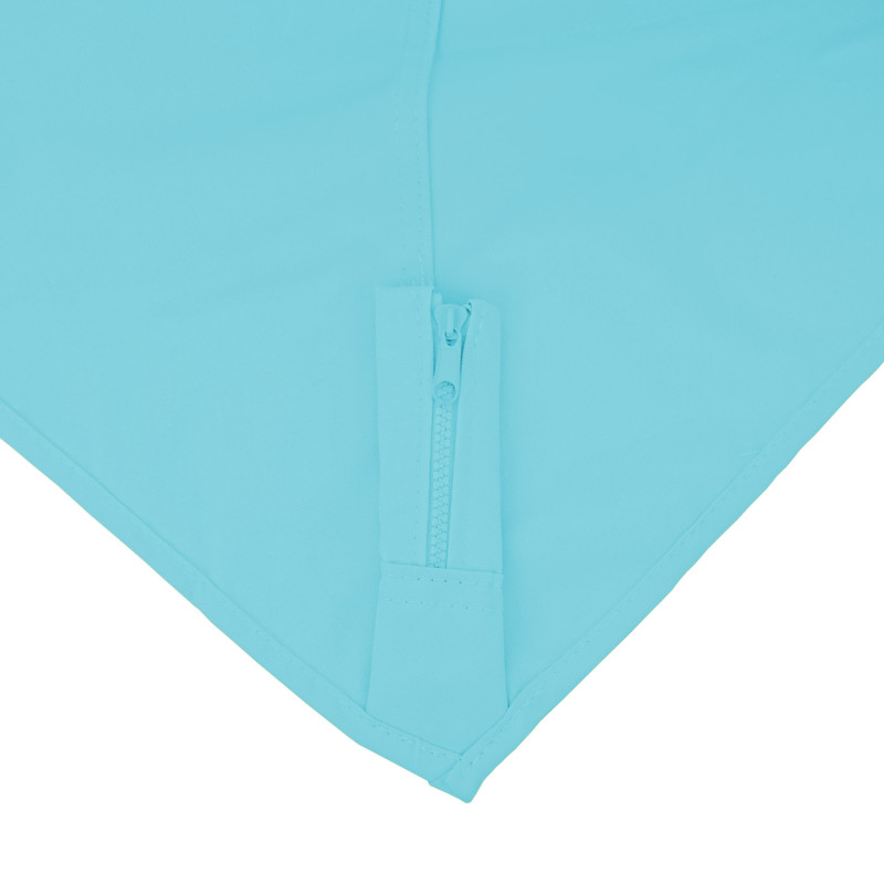 Revêtement pour parasol lumineux revêtement 3x3m (Ø4,24m) polyester 2,8kg - turquoise