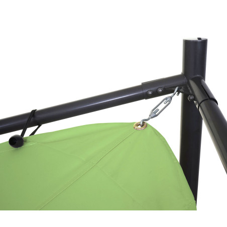 Enveloppe de rechange pour toit de pergola 3x3m polyester - vert