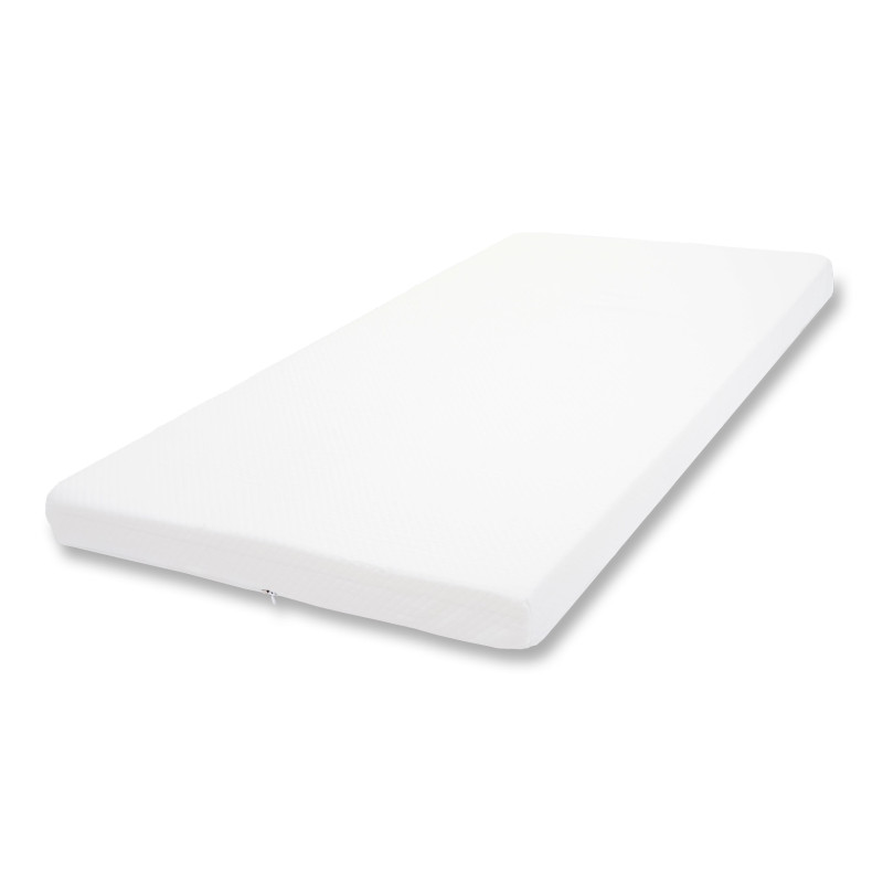 10cm Surmatelas à mousse Memory Couvre-matelas, housse - 90x200cm mousse visco