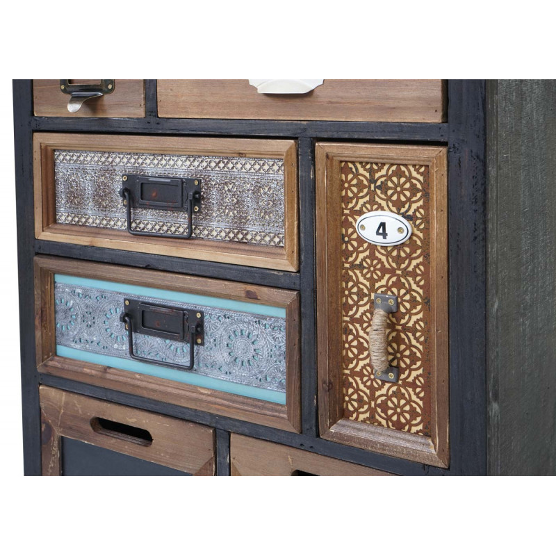 Armoire d’apothicaire rené patchwork
