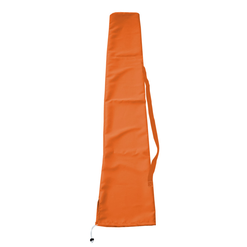 Housse de protection pour parasol jusqu'à 3x4m, gaine de protection avec cordelette - terre cuite