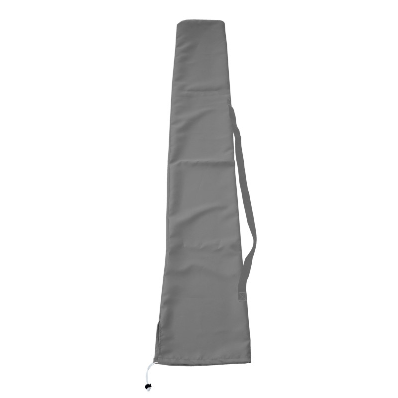 Housse de protection pour parasol jusqu'à 3x4m, gaine de protection avec cordelette - anthracite
