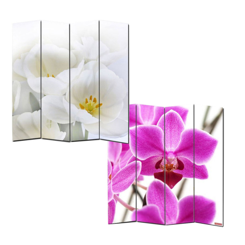 Cloison de séparation savanne orchidée