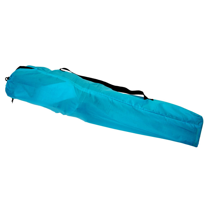 2x Chaise de camping chaise pour pêcheur, pliable, rembourré - bleu