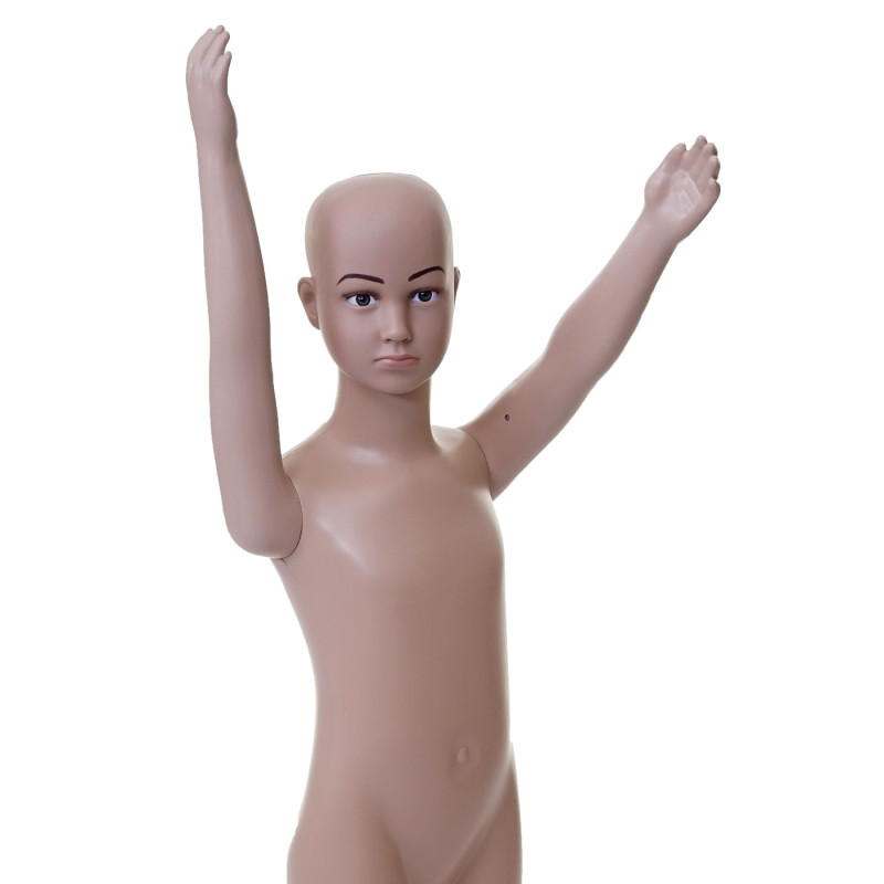 Mannequin de vitrine enfant, poupée de grandeur naturelle, mannequin de couture, déco, mobile 110cm