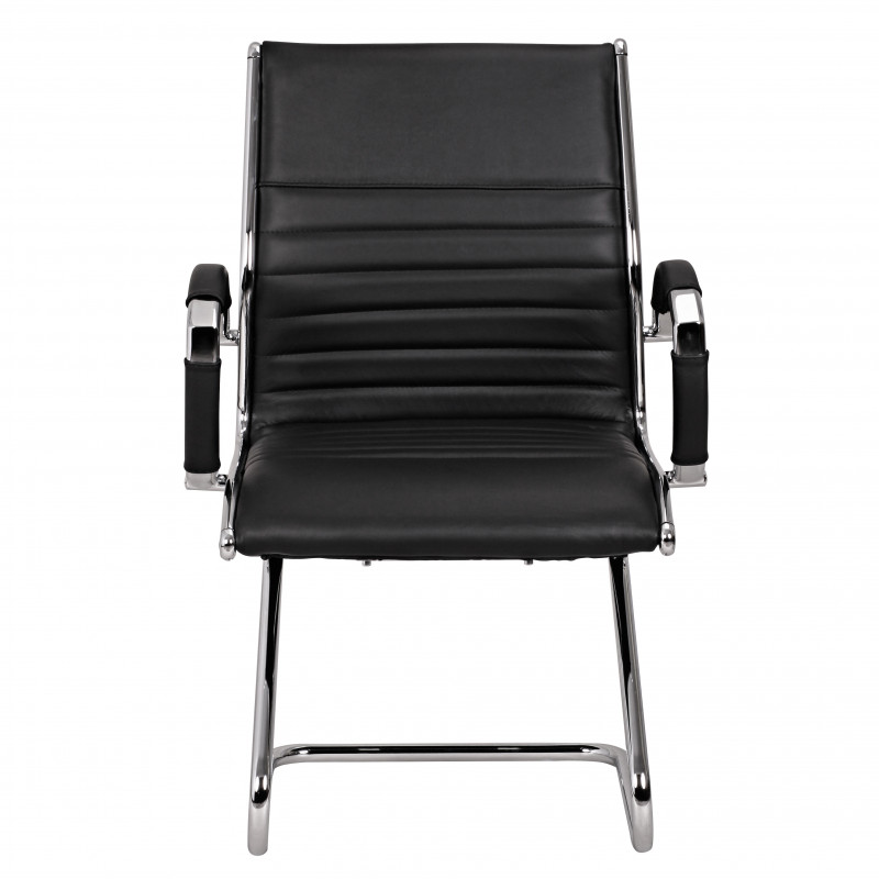 Chaise de conférence/visiteur madman en cuir