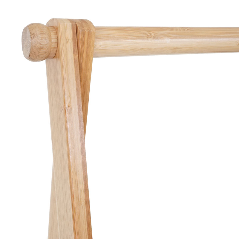 Portemanteau bambou, pliable, 150x84x57cm