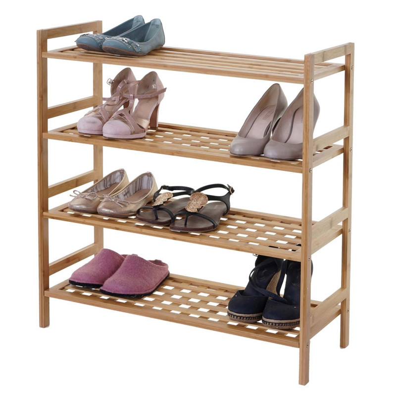 Meuble à chaussures - 4 étagères, extensible