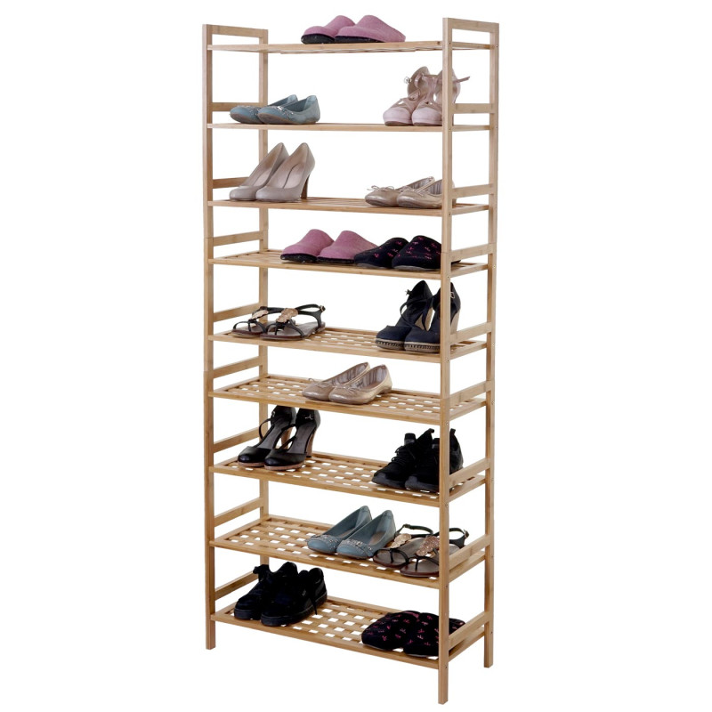 Meuble à chaussures - 9 étagères, extensible