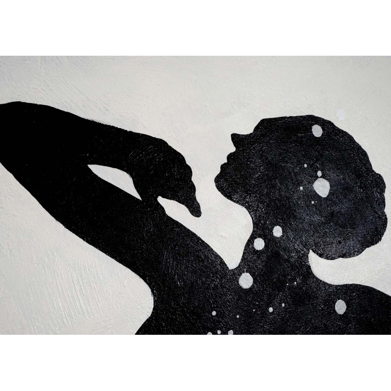 Peinture la silhouette envoûtée