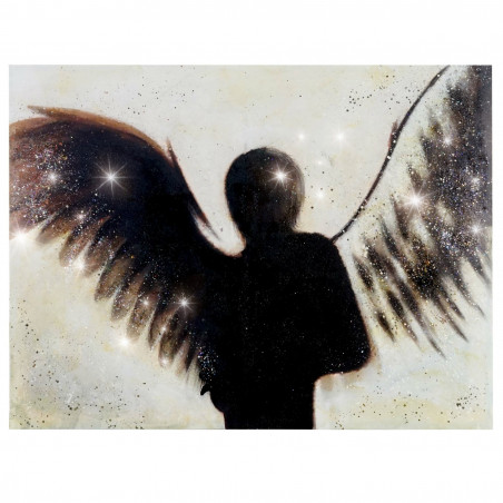 Peinture murale à l’huile ange ornella peinte à la main