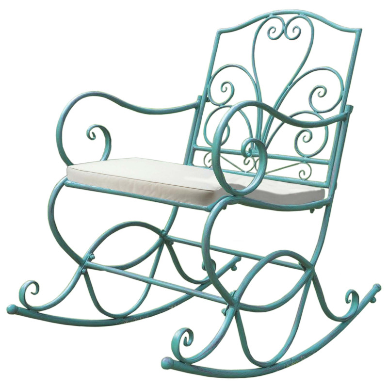 Coussin pour chaise à bascule crème