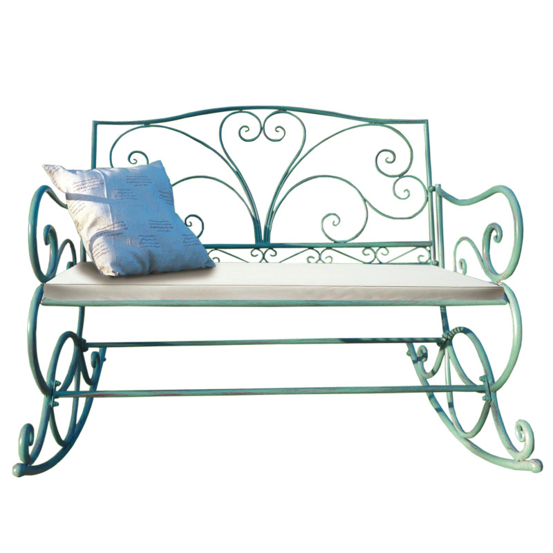 Coussin pour banc à bascule crème