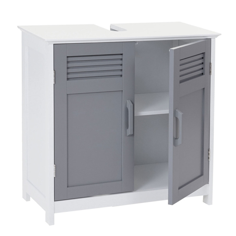 Meuble sous-vasque 60x60x30cm - gris